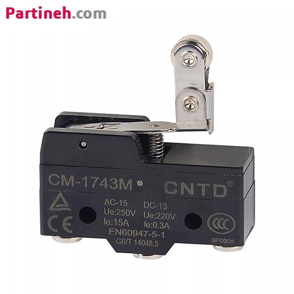 میکرو سوئیچ اهرمی قرقره دار CNTD مدل CM-1743